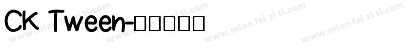 CK Tween字体转换